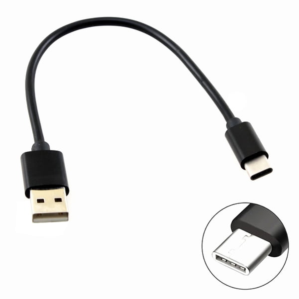 Black Authentic Short 8inch USB Type-C Cable Works with Motorola Razr 5G Also Fast Quick Charges Plus Data Transfer! Black Authentic Short 8inch USB Type-C Cable Works with Motorola Razr 5G Also Fast Quick Charges Plus Data Transfer!